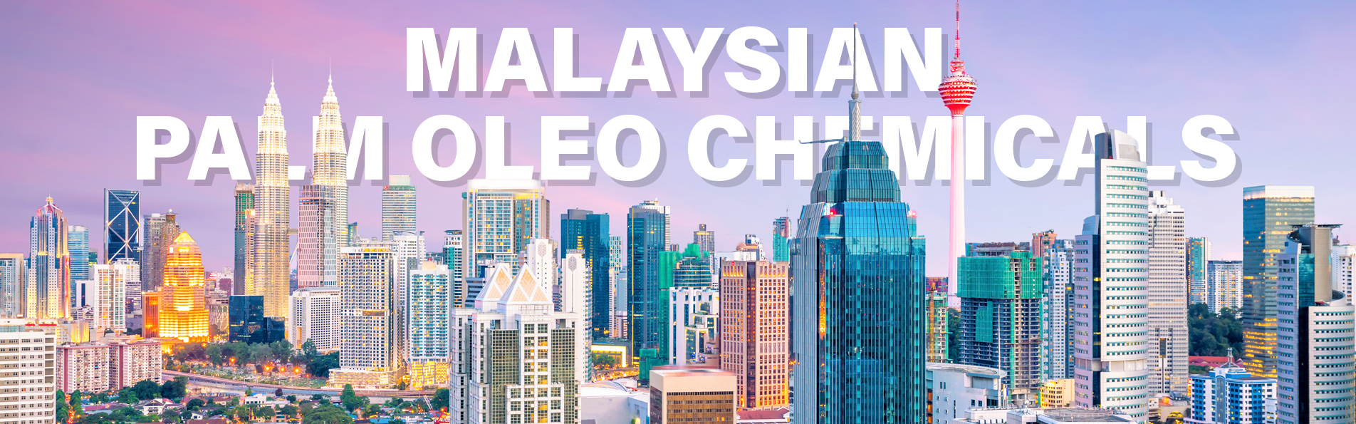 Malaysia palm oil and oleochemicals market hub Kuala Lumpur skyline global palm industry center